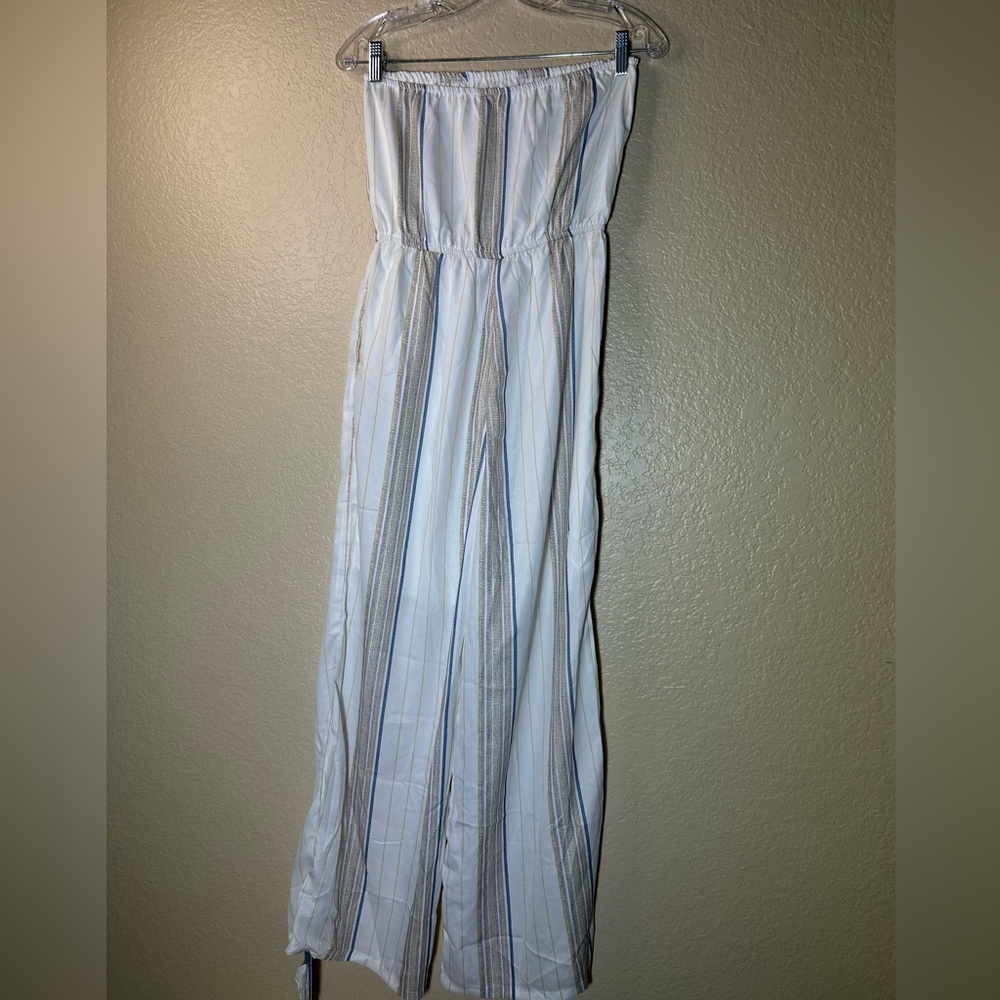 Cupshe Strapless Jumpsuit – Size S - Picture 2 of 10